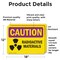 Signmission Radiation & Laser Sign, 12 in H x 18 in W, Vinyl Decal, Rectangle OS-2PACK-CR-D-1218-L-10188 - alternate 6